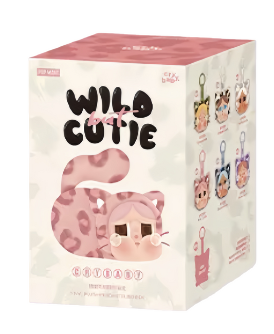 POP MART CRYBABY Wild but Cutie Series – Vinyl Plush Pendant Confirmed Box & Blind Box