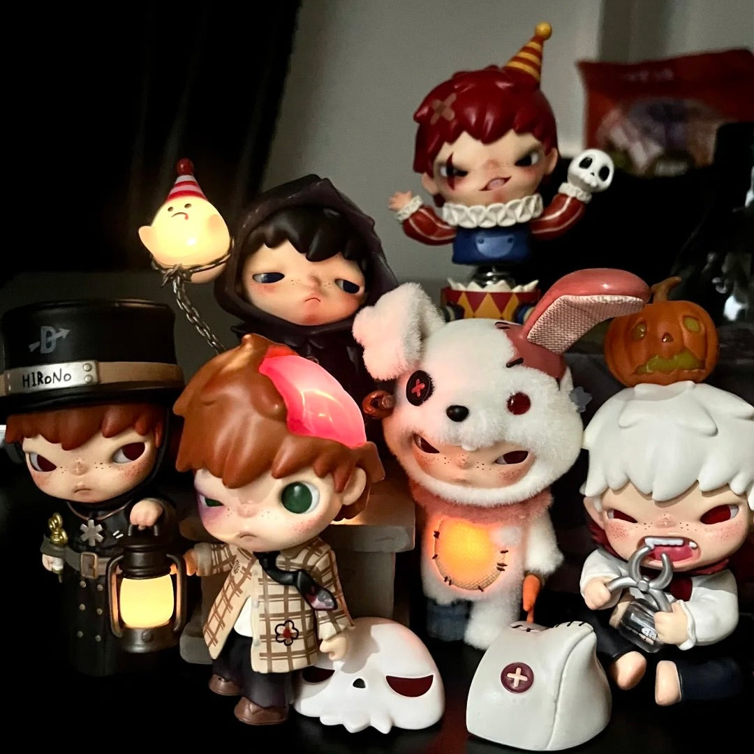 Original POP MART Hirono Monsters’ Carnival – Figure with Light Base