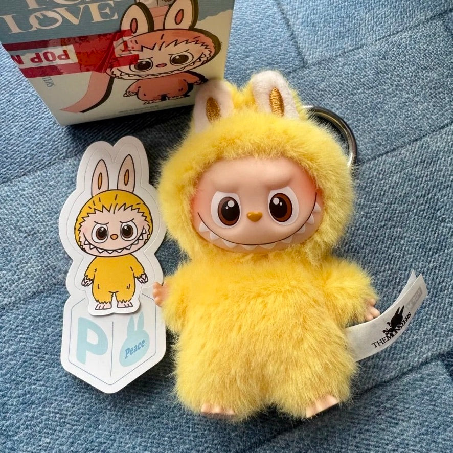 THE MONSTERS Pin for Love plush pendant letter P