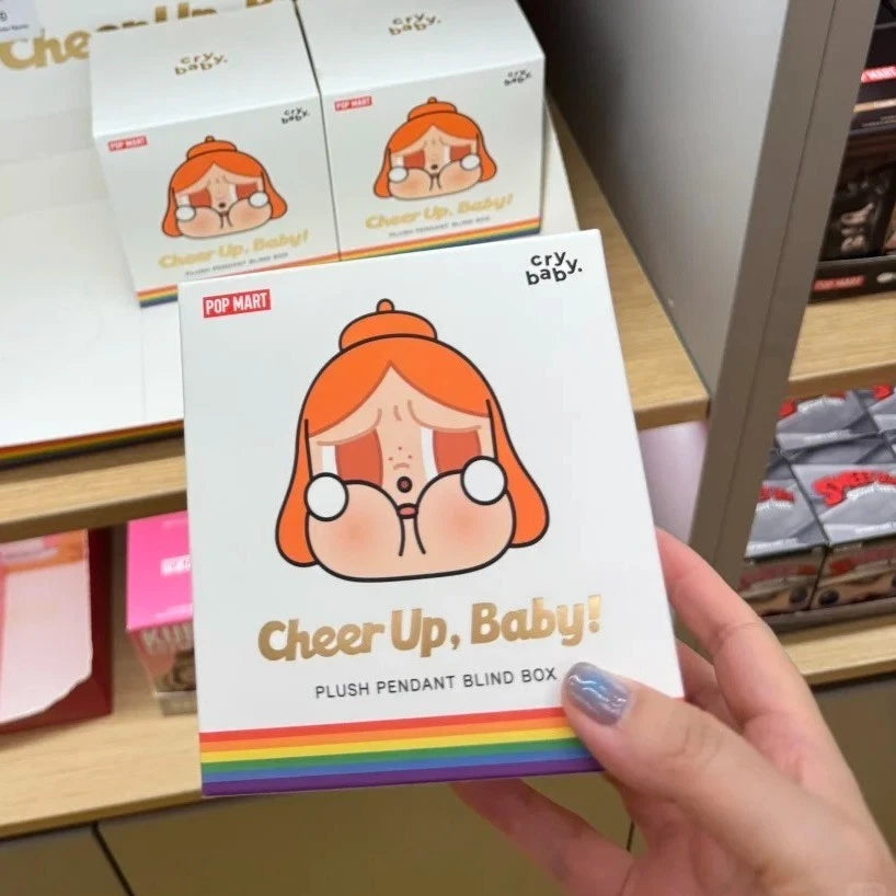 CRYBABY Cheer Up, Baby! blind box random design one plush pendant per box