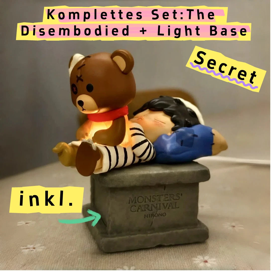 Hirono Monsters’ Carnival Secret Edition The Disembodied with light base