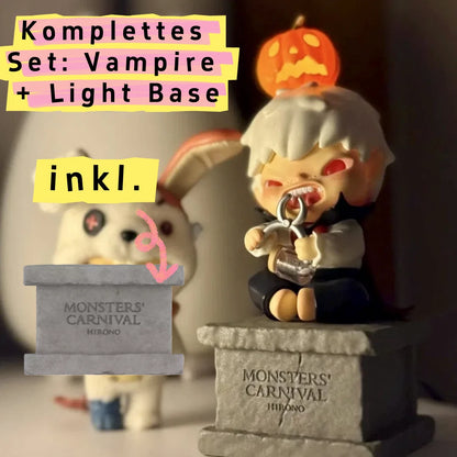 Hirono Monsters’ Carnival Vampire figure with light base