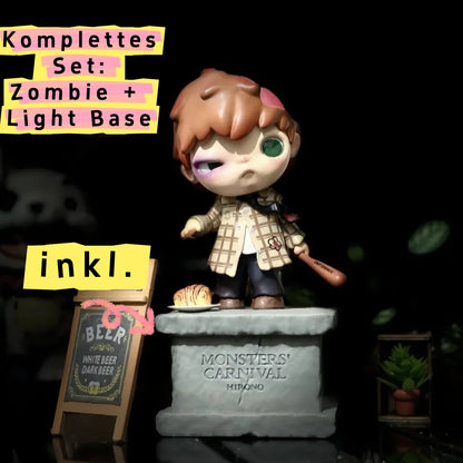 Hirono Monsters’ Carnival Zombie figure with light base