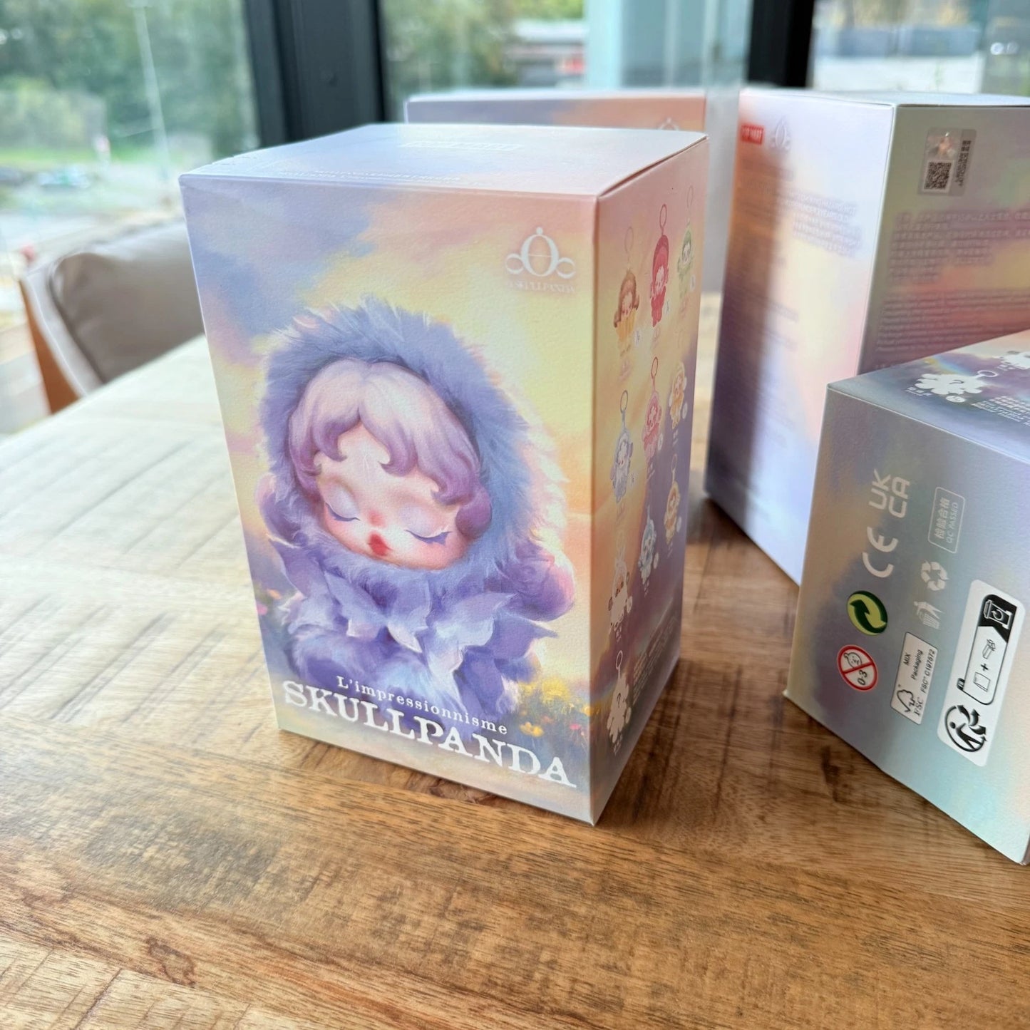 POP MART Skullpanda L’impressionnisme blind box sealed, Lightning series plush doll