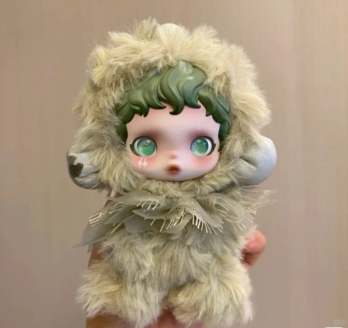 Original POP MART Skullpanda L’impressionnisme pond plush doll, confirmed figure with original packaging