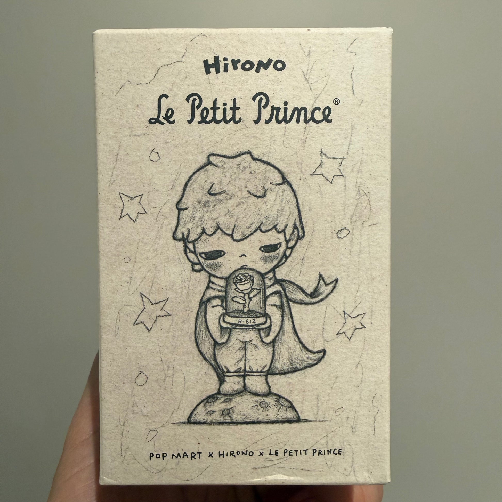 POP MART Hirono x Le Petit Prince blind box front packaging
