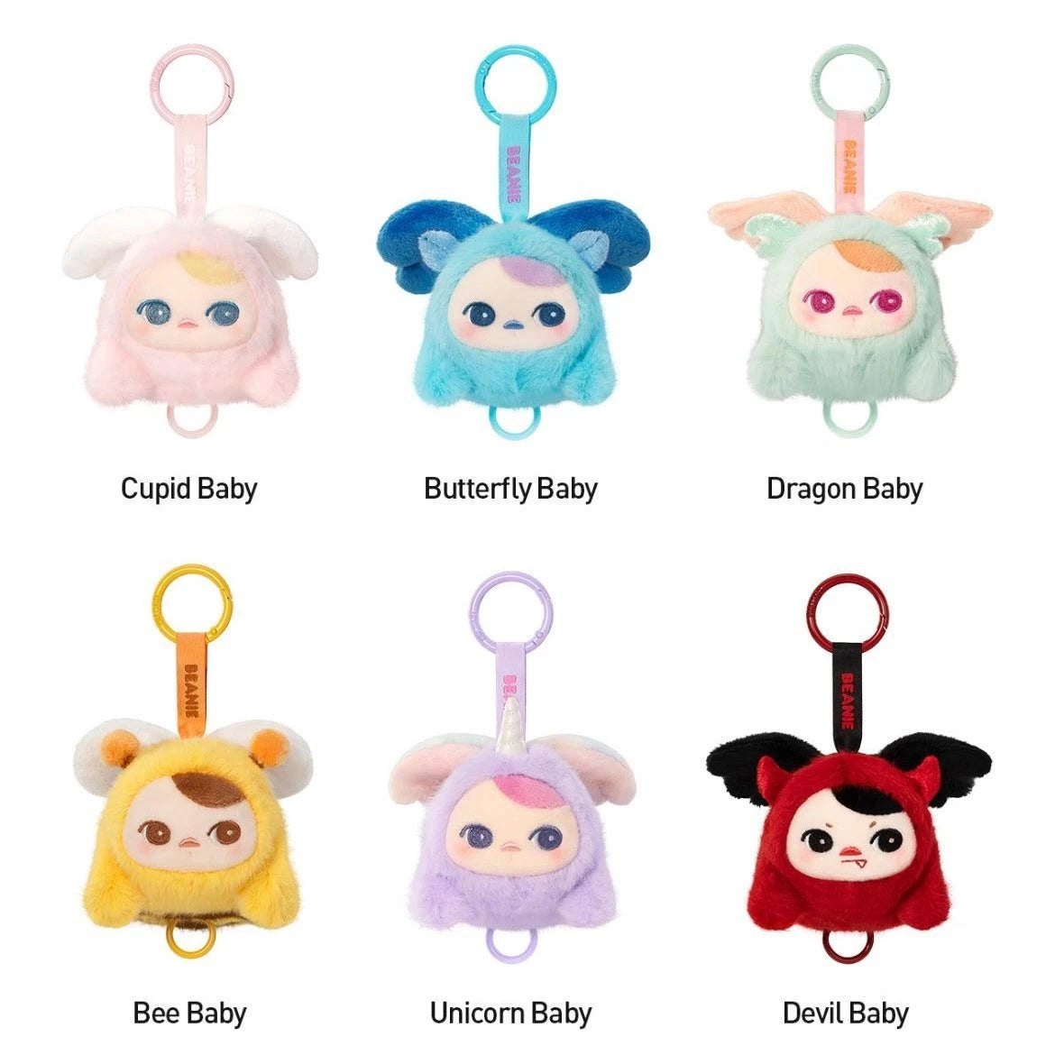 POP MART PUCKY Beanie Flying Babies Baby plush pendant all characters