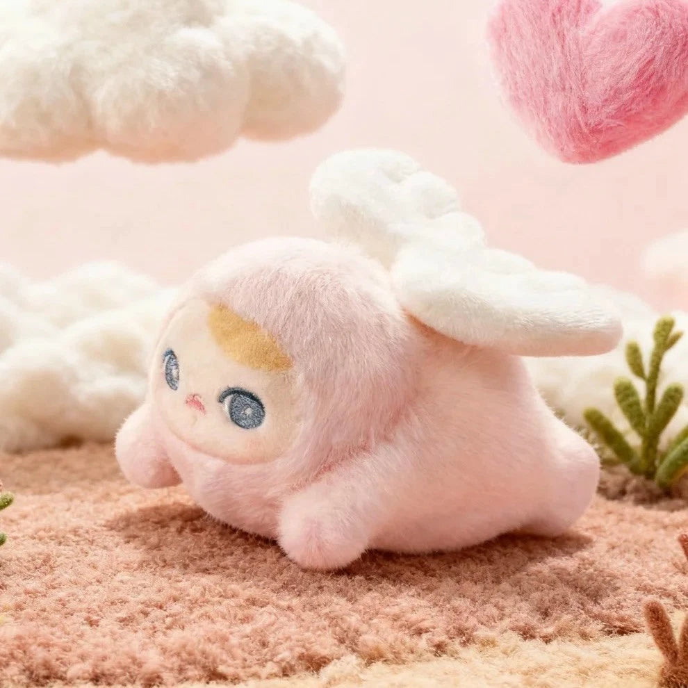 POP MART PUCKY Beanie Flying Babies Cupid Baby plush pendant confirmed box