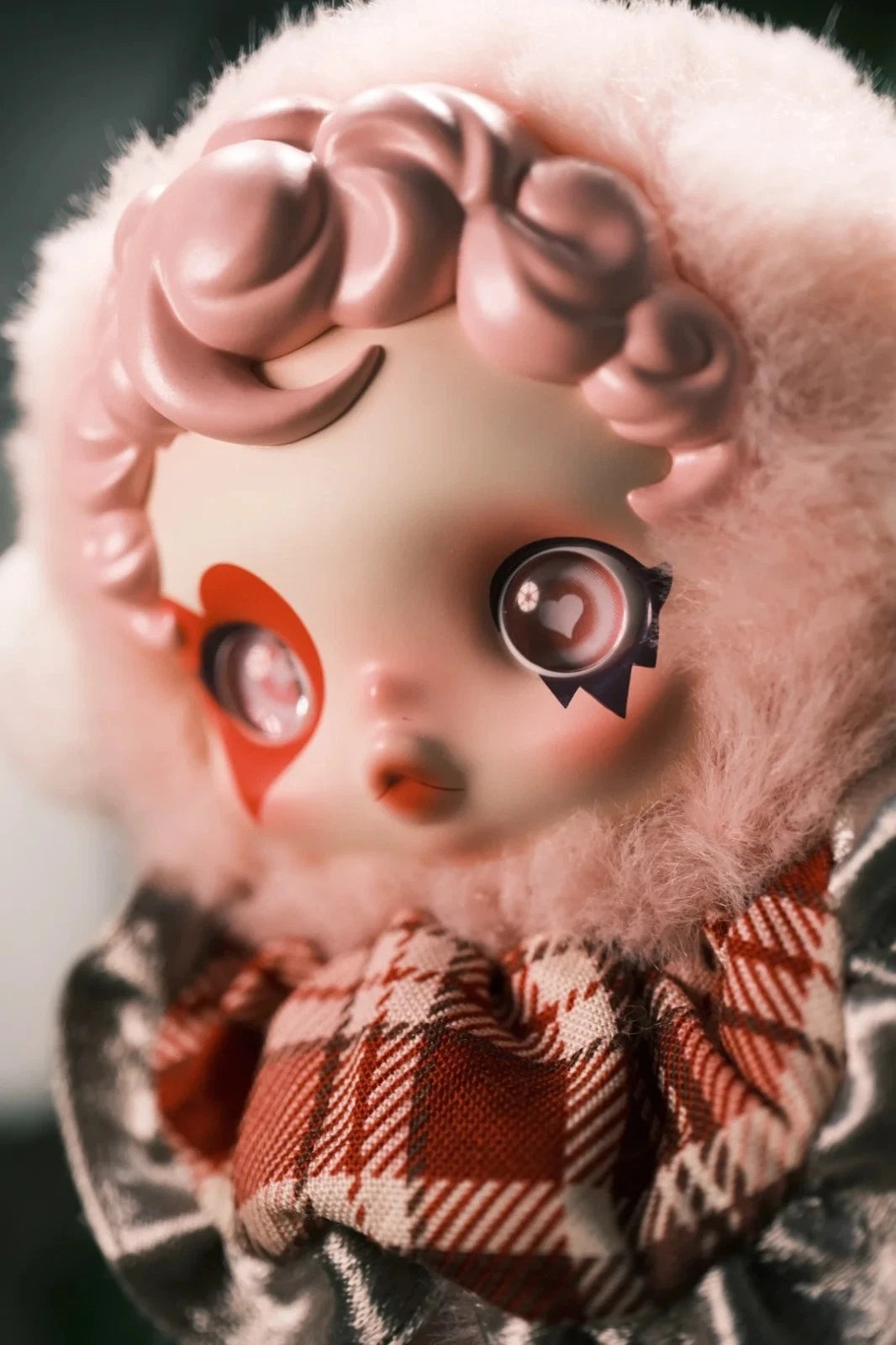 Original POP MART SKULLPANDA Winter Symphony Series plush – Rhapsody face confirmed figure
