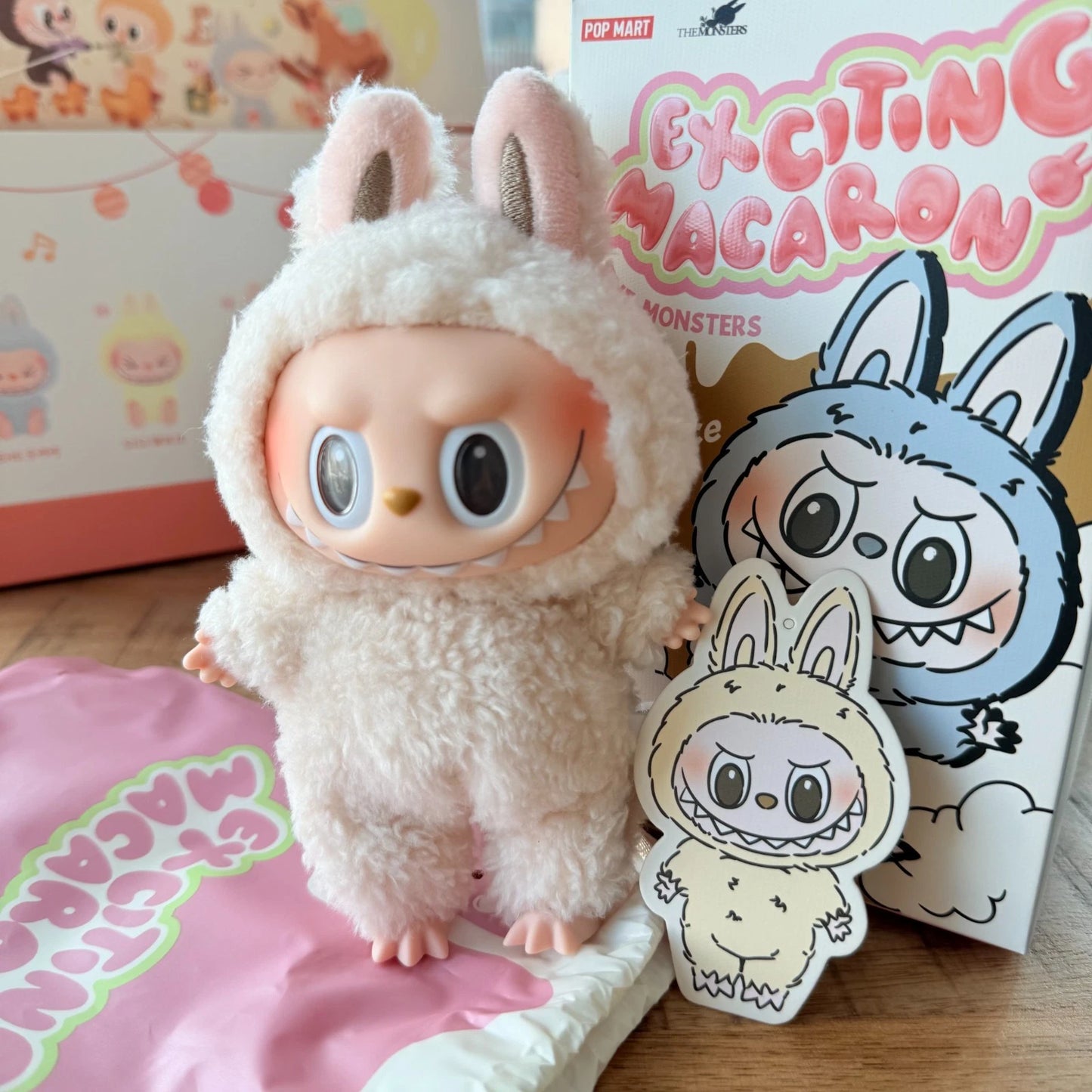 Original POP MART THE MONSTERS – Exciting Macaron Vinyl Face Blind Box & Confirmed Figures
