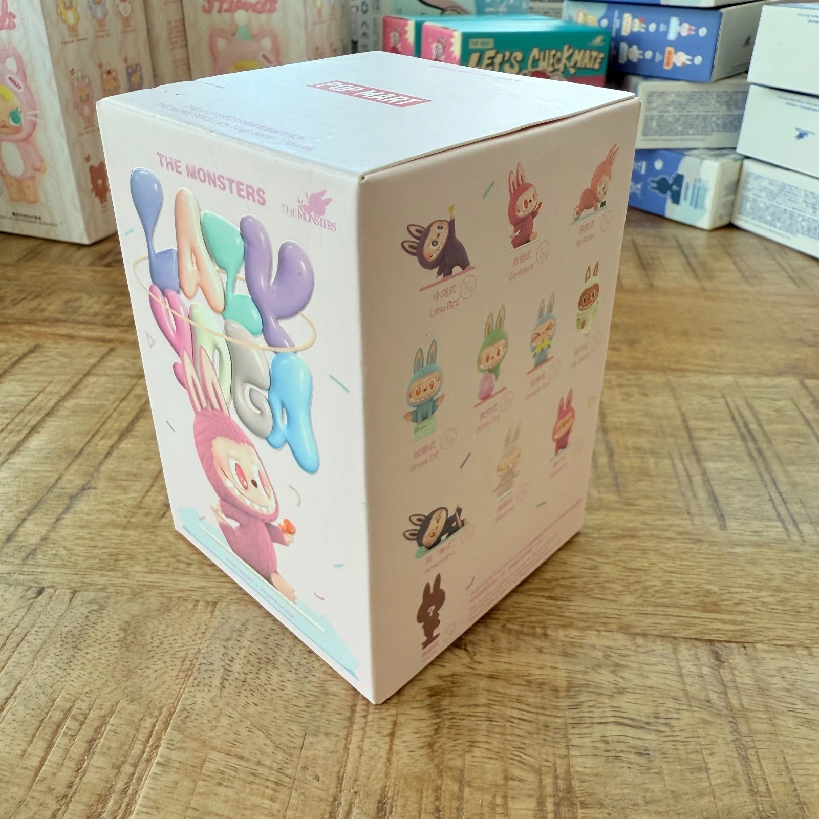 POP MART THE MONSTERS Lazy Yoga box