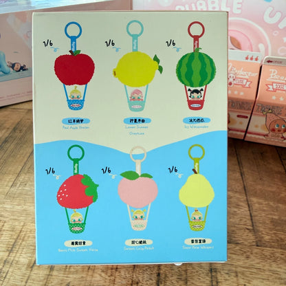 Baby Molly Fruity Aroma Series Blind Box Packaging side View with Strawberry Molly