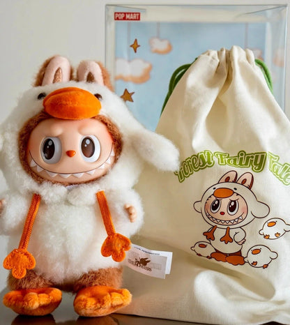 Original POP MART Labubu Forest Fairy Tale China Exclusive Duck Outfit Limited Edition Blister Pack