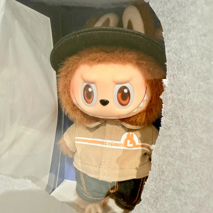 Original POP MART Labubu Wacky Mart Series Convenience Store Staff Vinyl Plush Blister Pack