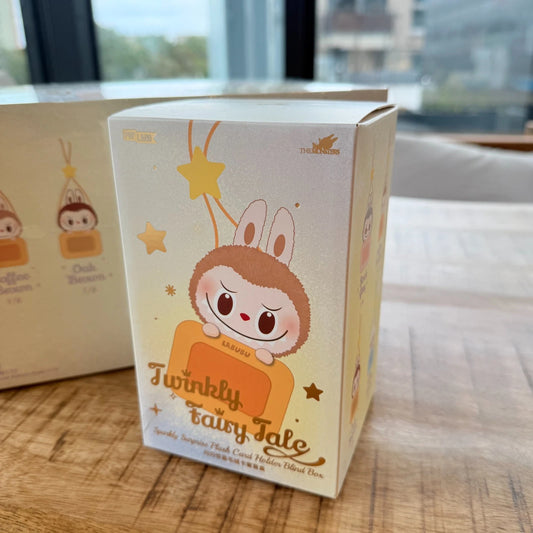 Original POP MART Labubu Twinkly Fairy Tale Blind Box Card Holder Pop Land Exclusive