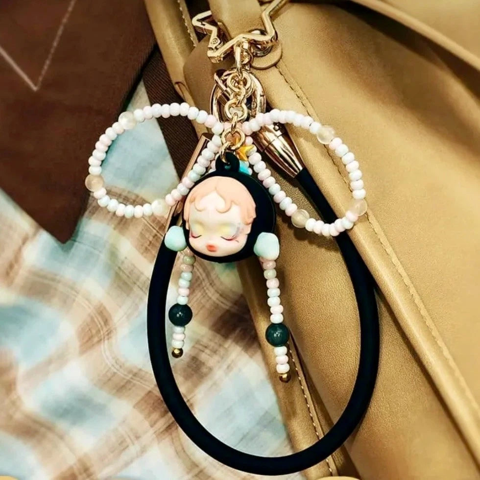 POP MART SKULLPANDA Sparks in Bloom Cable Pendant - Factory Sealed Berlin