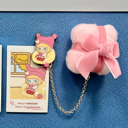 POP BEAN MOLLY Snug Knit Hat fridge magnet