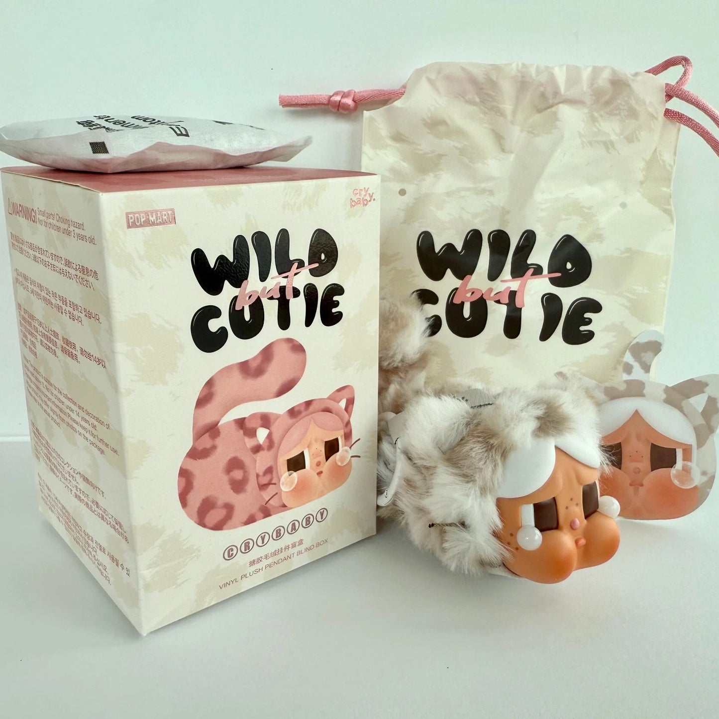 POP MART CRYBABY Wild but Cutie Serie – Vinyl Plush Pendant Box & Blind Box | Neu & OVP 💎