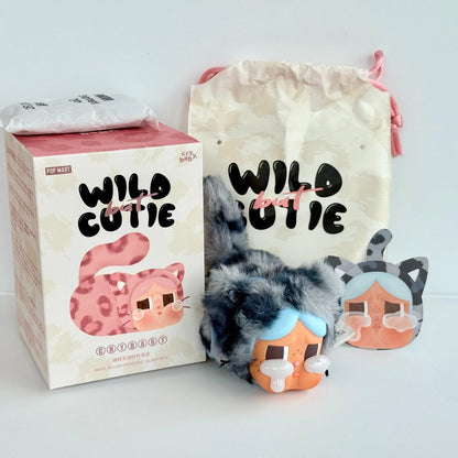 POP MART CRYBABY Wild but Cutie Serie – Vinyl Plush Pendant Box & Blind Box | Neu & OVP 💎