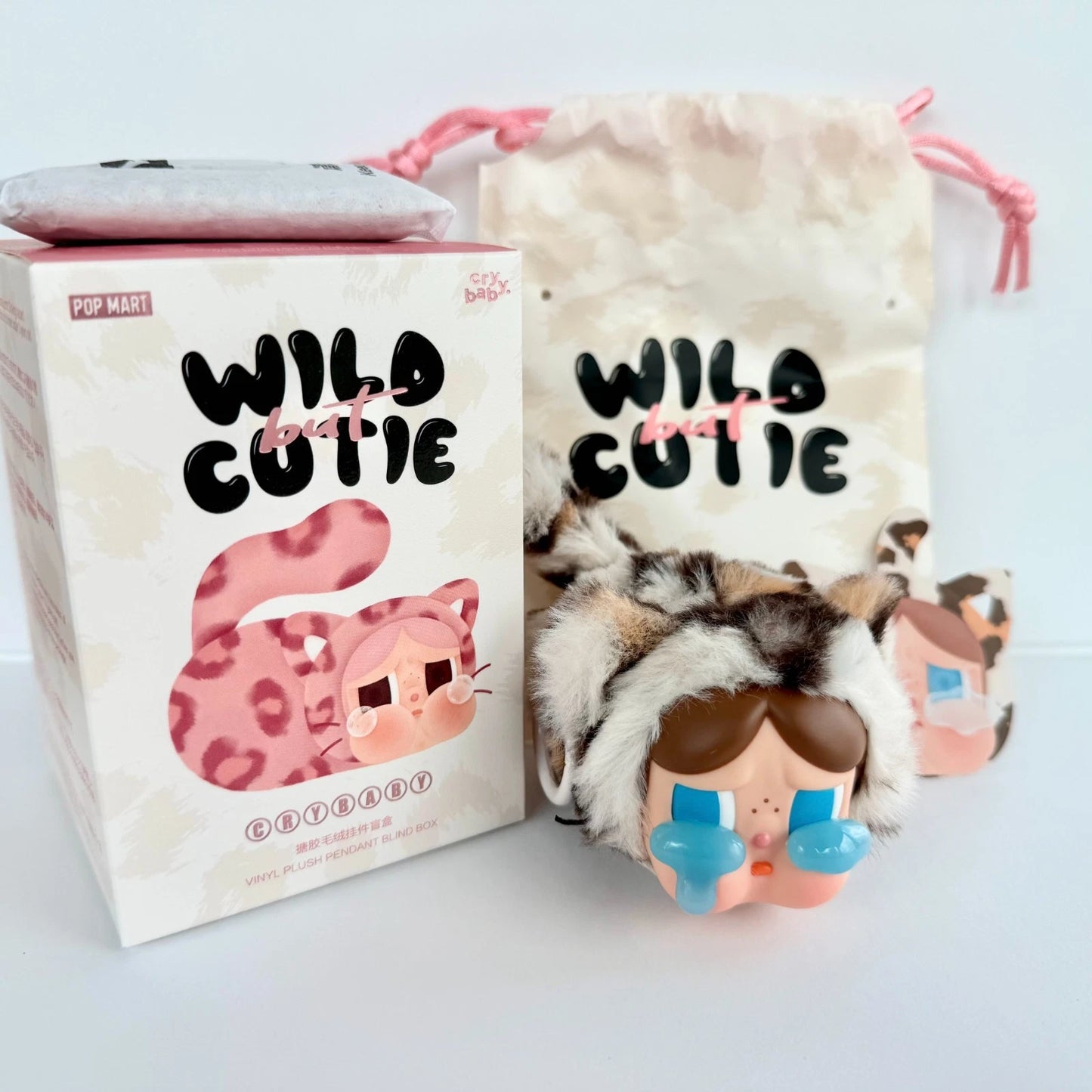 POP MART CRYBABY Wild but Cutie Serie – Vinyl Plush Pendant Box & Blind Box | Neu & OVP 💎
