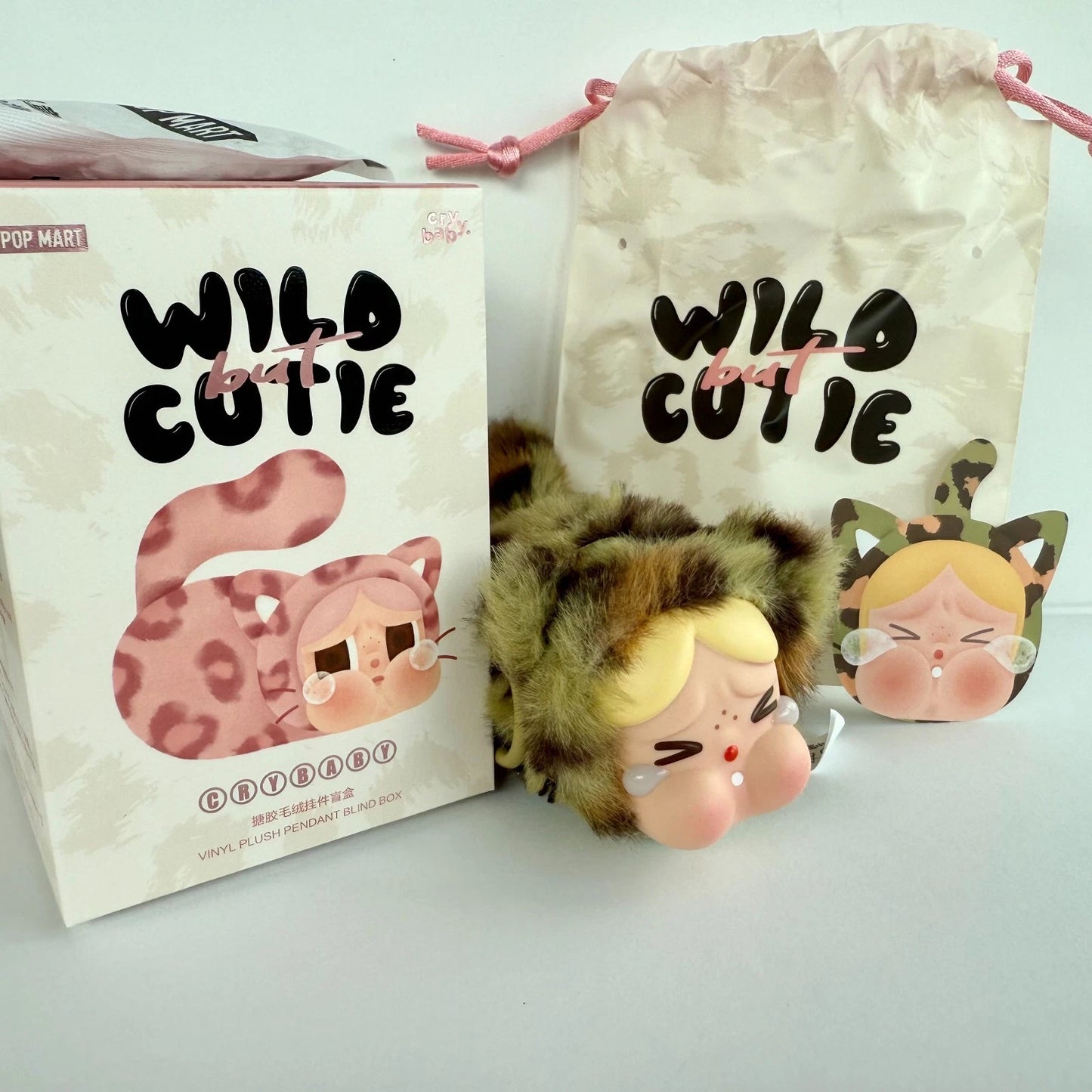 POP MART CRYBABY Wild but Cutie Serie – Vinyl Plush Pendant Box & Blind Box | Neu & OVP 💎